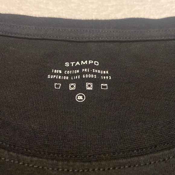 STAMPD NWT Size XXL Black Daytona Short Sleeve T-Shirt - Picture 5 of 11